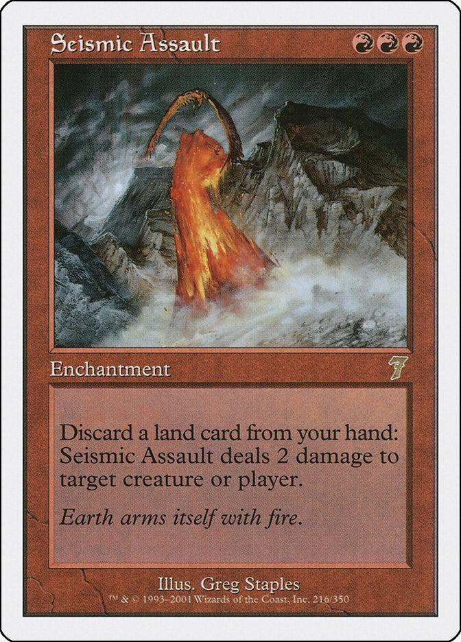 Seismic Assault (216) (7th Edition)
