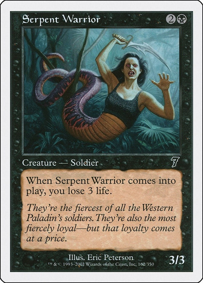 Serpent Warrior (162) (7th Edition)