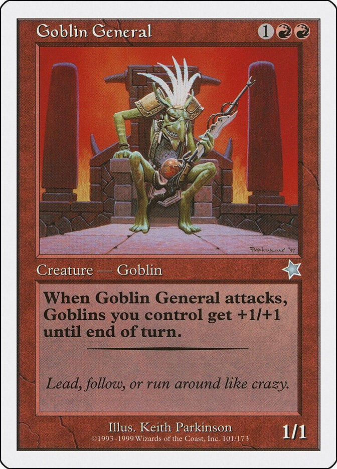 Goblin General (101) (Starter 1999)