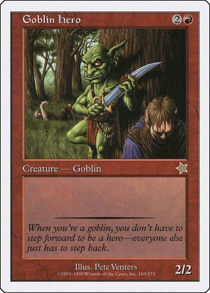 Goblin Hero (103) (Starter 1999)