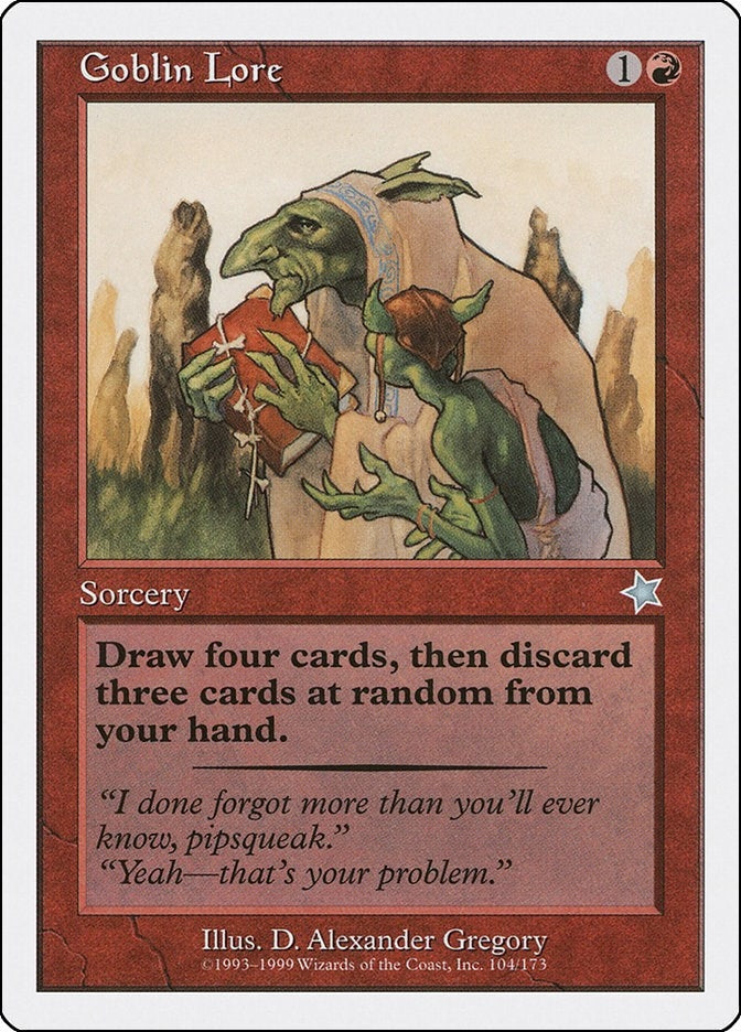 Goblin Lore (104) (Starter 1999)