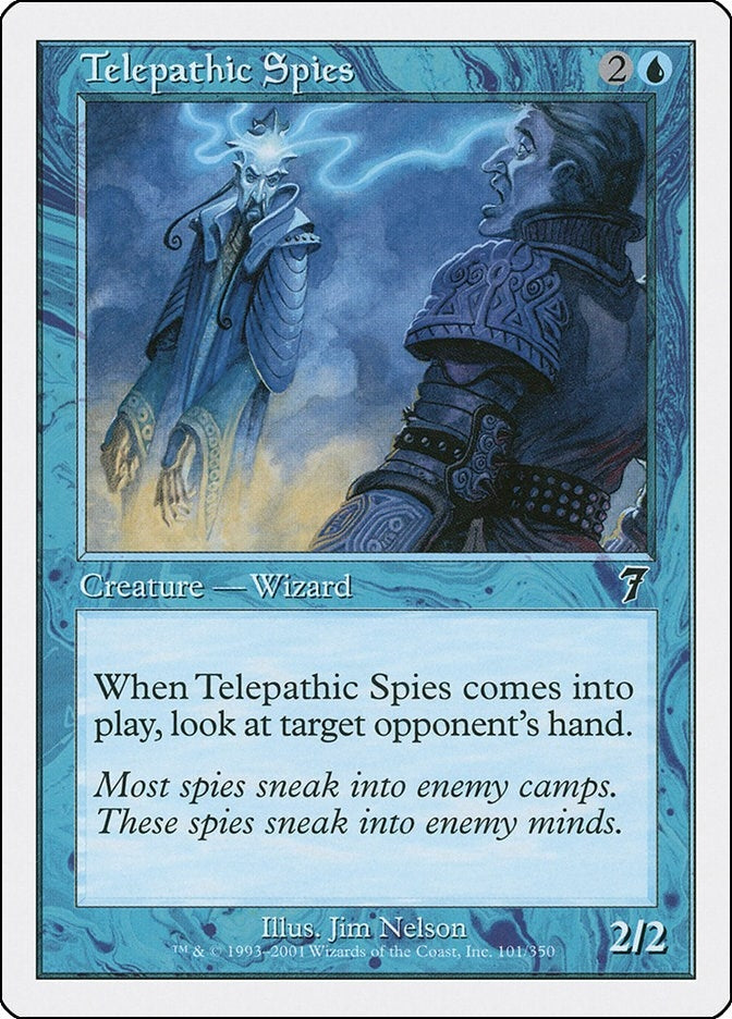 Telepathic Spies (101) (7th Edition)