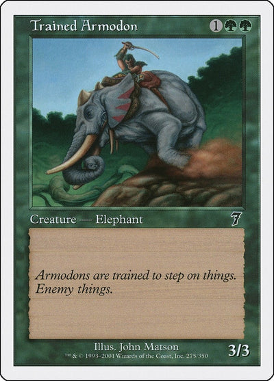 Trained Armodon (275) (7th Edition)