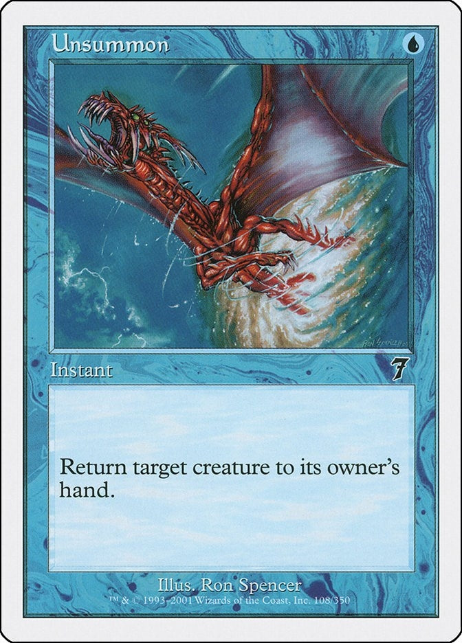 Unsummon (108) (7th Edition)