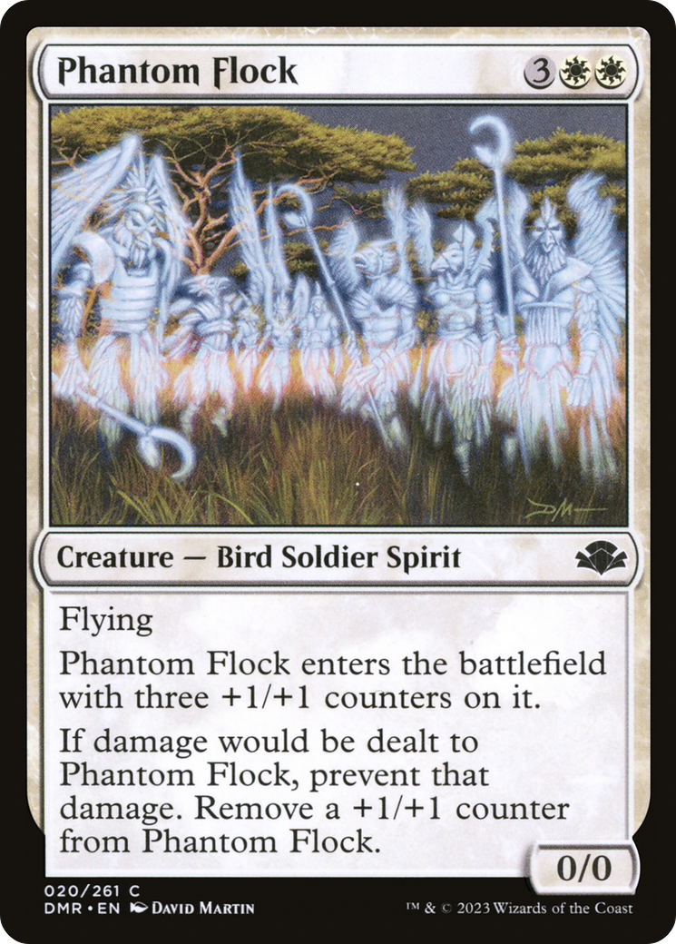 Phantom Flock (DMR-020) - Dominaria Remastered Foil
