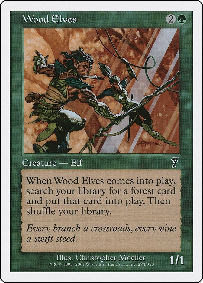 Image for Wood Elves (284) [7ED]