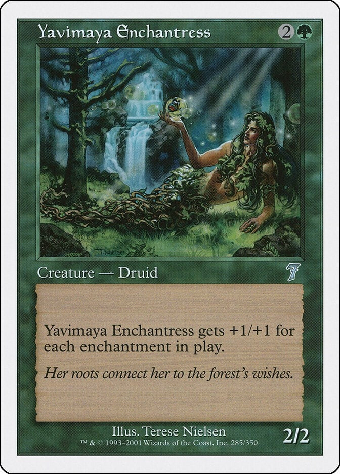 Image for Yavimaya Enchantress (285) [7ED]