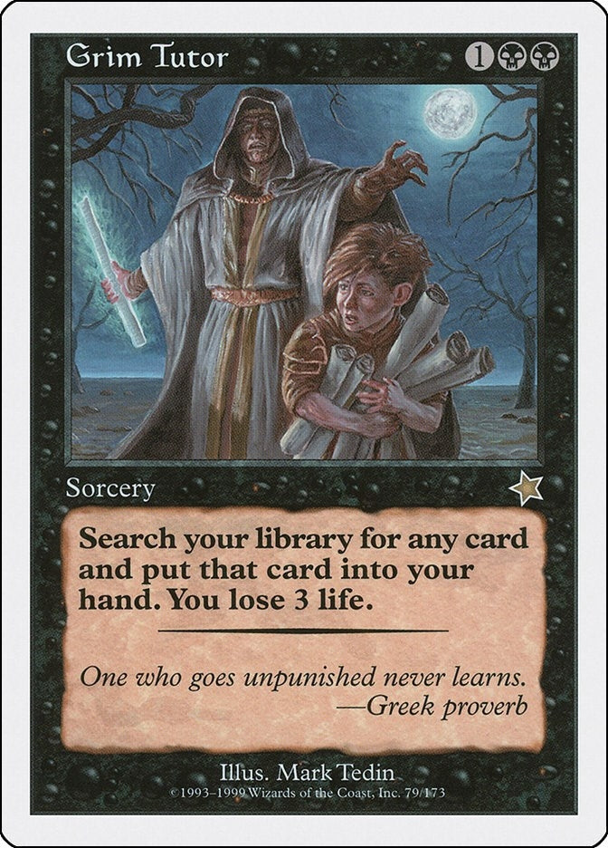 Grim Tutor (79) (Starter 1999)