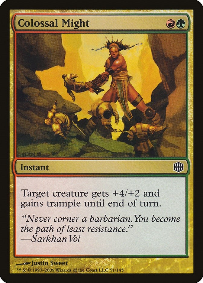 Colossal Might (51) (Alara Reborn)