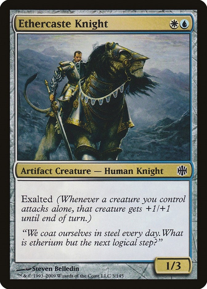 Ethercaste Knight (3) (Alara Reborn)
