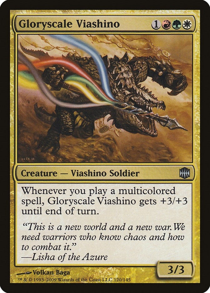 Gloryscale Viashino (120) (Alara Reborn)