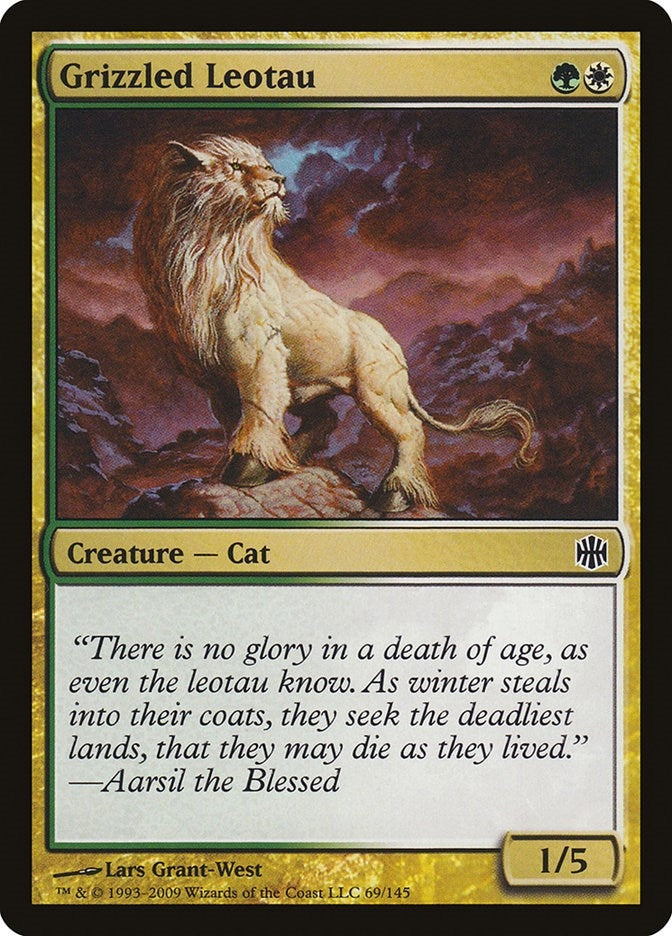 Grizzled Leotau (69) (Alara Reborn)