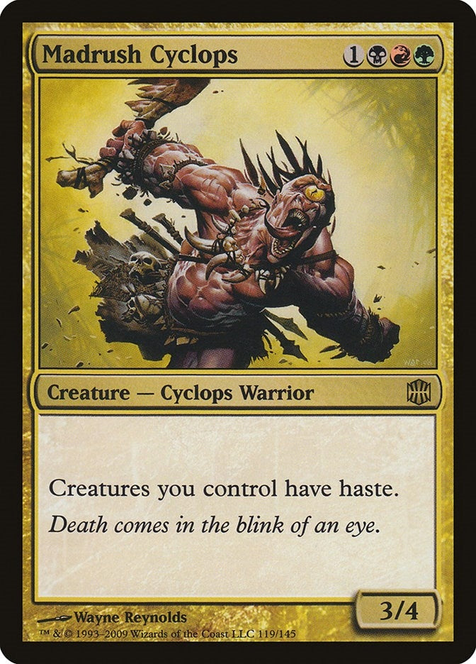 Madrush Cyclops (119) (Alara Reborn)