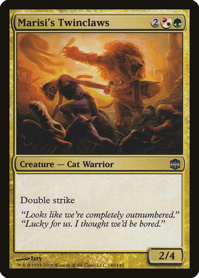 Marisi's Twinclaws (140) (Alara Reborn)