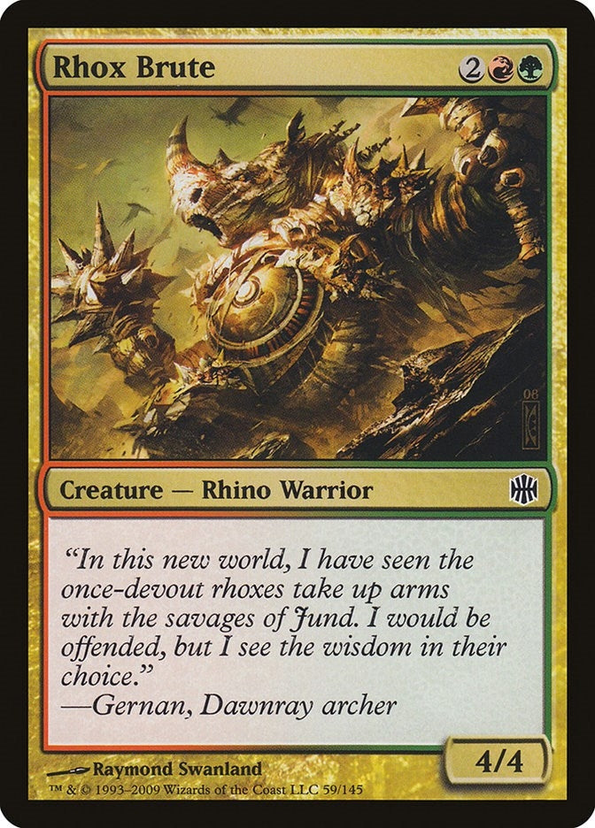 Rhox Brute (59) (Alara Reborn)