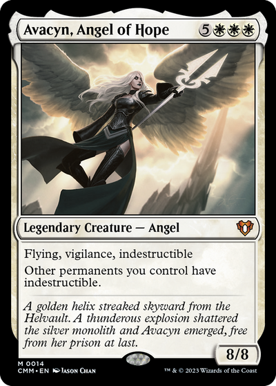 Avacyn, Angel of Hope (14) (Commander Masters)