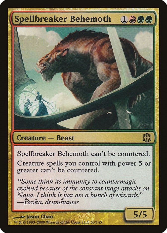 Spellbreaker Behemoth (60) (Alara Reborn)