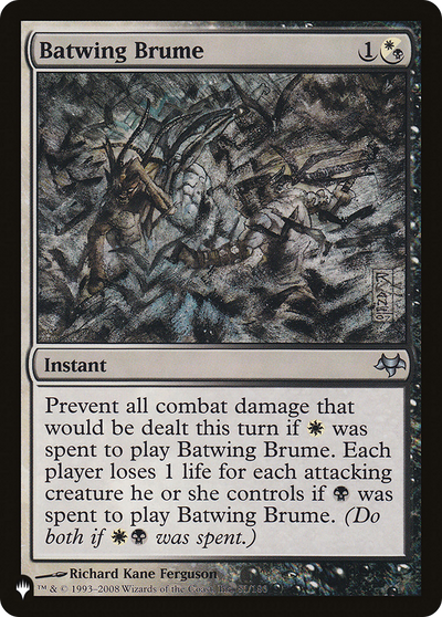 Batwing Brume (81/180) (The List Reprints)