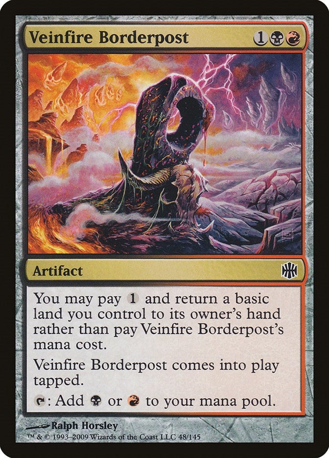 Veinfire Borderpost (48) (Alara Reborn)