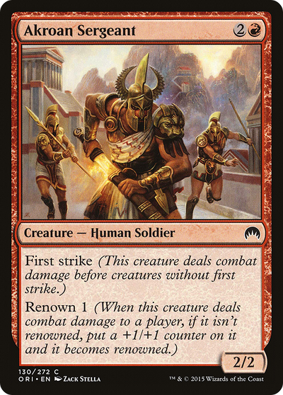 Akroan Sergeant (130) (Magic Origins)