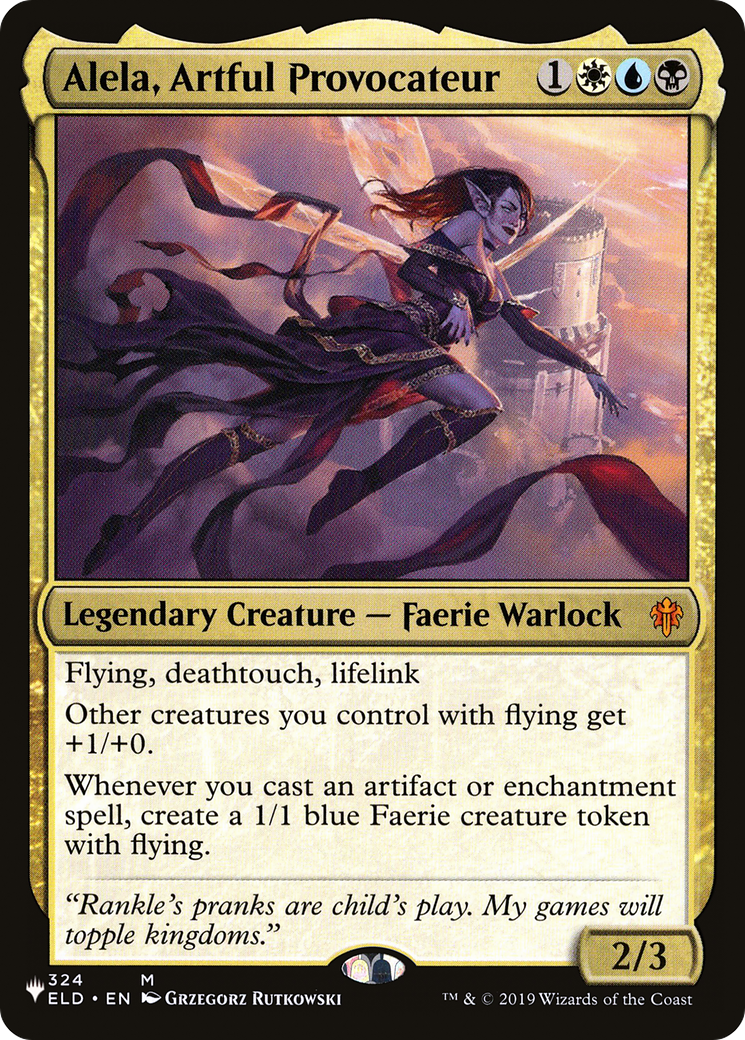 Alela, Artful Provocateur (324/269) (The List Reprints)