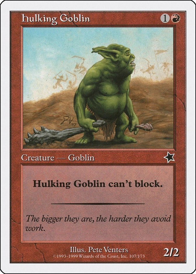 Hulking Goblin (107) (Starter 1999)