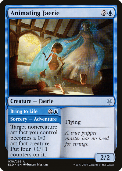 Animating Faerie (38) (Throne of Eldraine)
