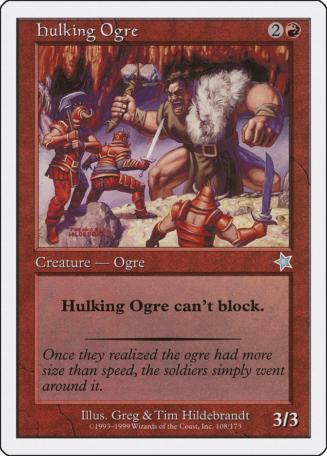 Hulking Ogre (108) (Starter 1999)