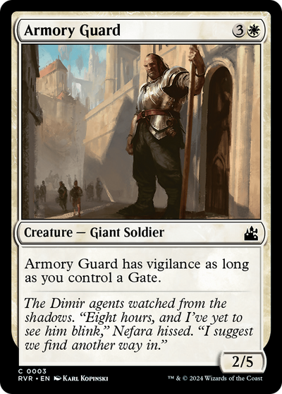 Armory Guard (3) (Ravnica Remastered)
