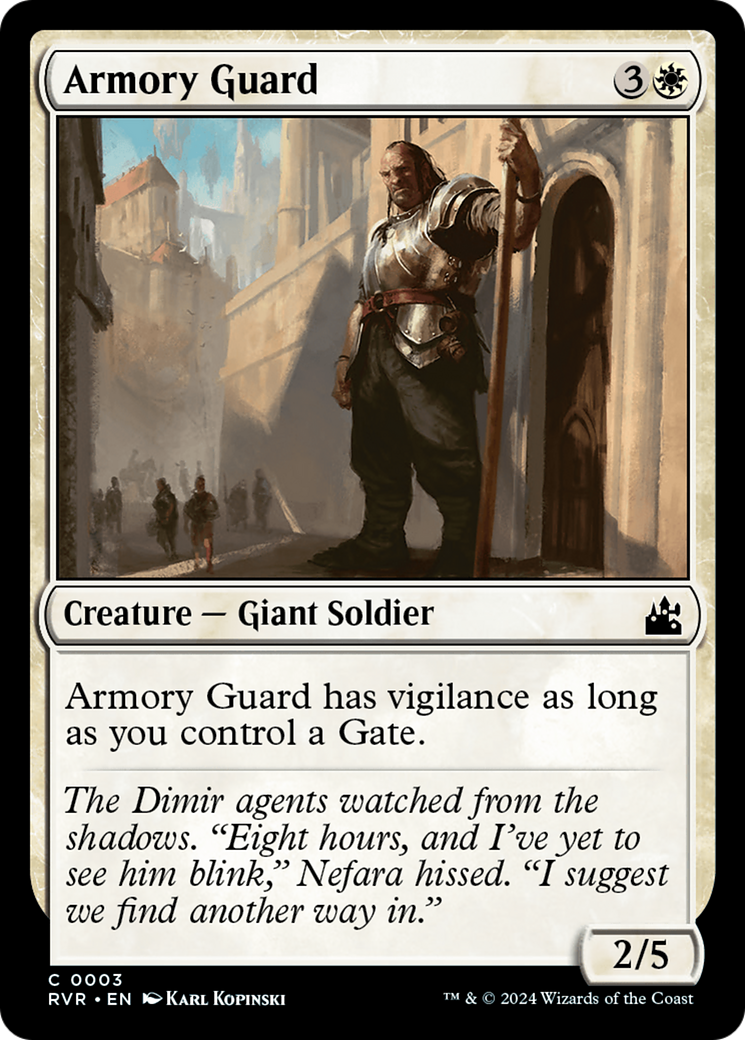 Armory Guard (3) (Ravnica Remastered)