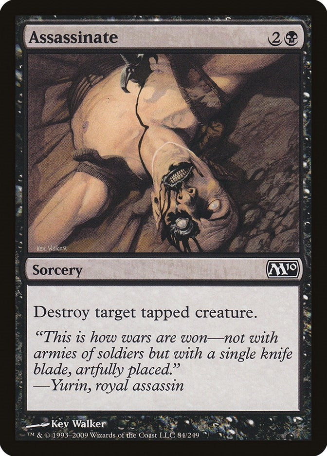 Assassinate (84) (Magic 2010 (M10))