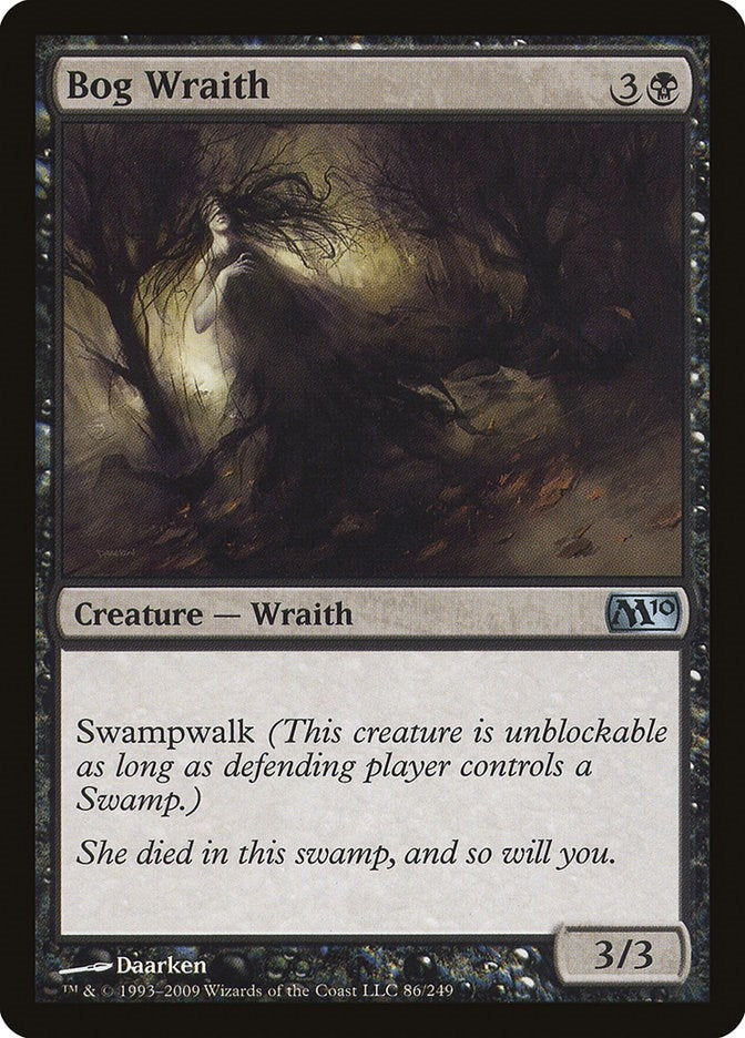 Bog Wraith (86) (Magic 2010 (M10))