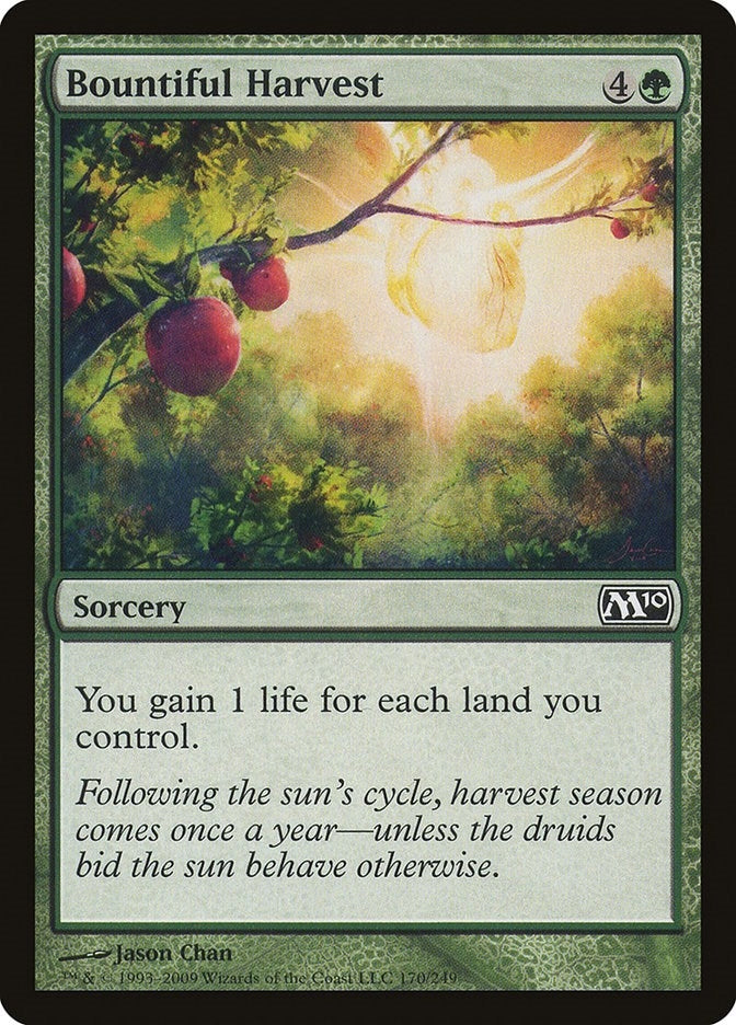 Bountiful Harvest (170) (Magic 2010 (M10))