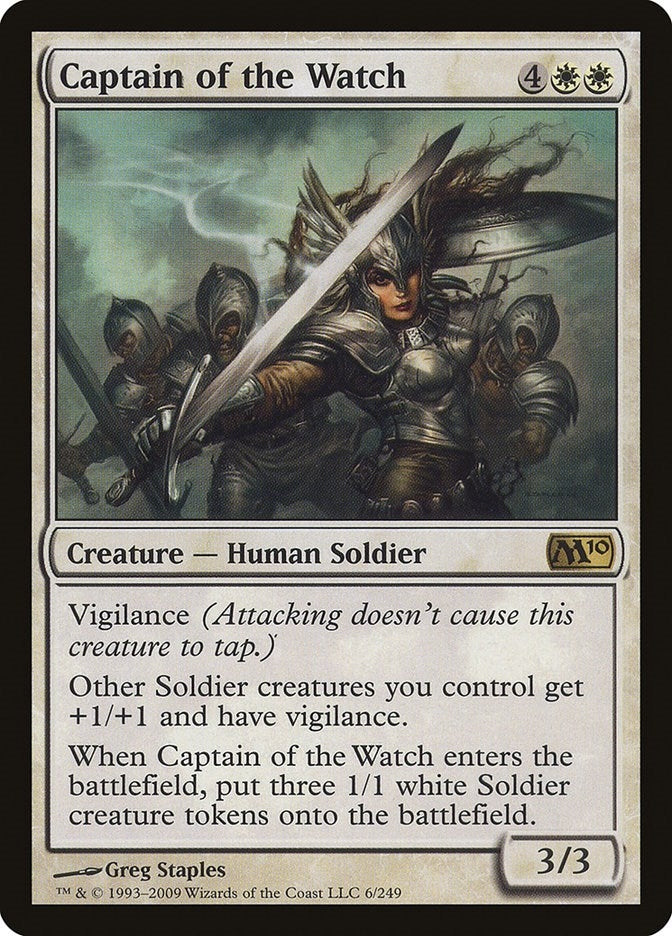 Captain of the Watch (6) (Magic 2010 (M10))