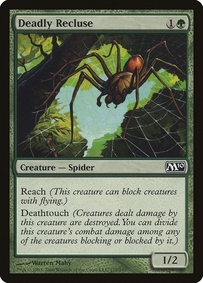 Deadly Recluse (175) (Magic 2010 (M10))