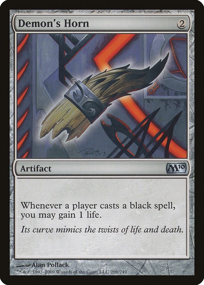 Demon's Horn (209) (Magic 2010 (M10))