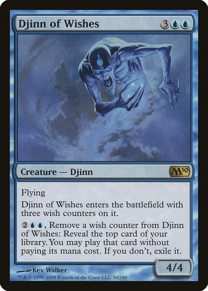 Djinn of Wishes (50) (Magic 2010 (M10))
