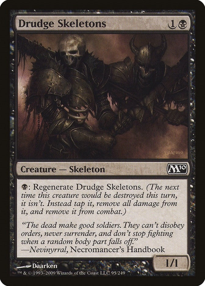 Drudge Skeletons (95) (Magic 2010 (M10))