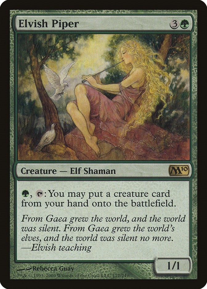 Elvish Piper (177) (Magic 2010 (M10))