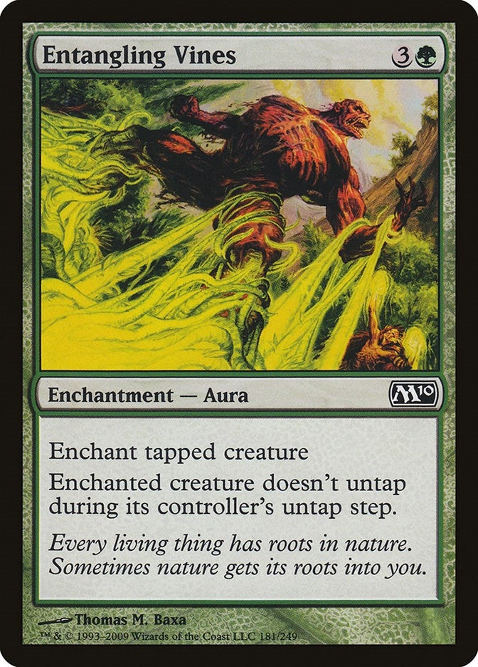 Entangling Vines (181) (Magic 2010 (M10))