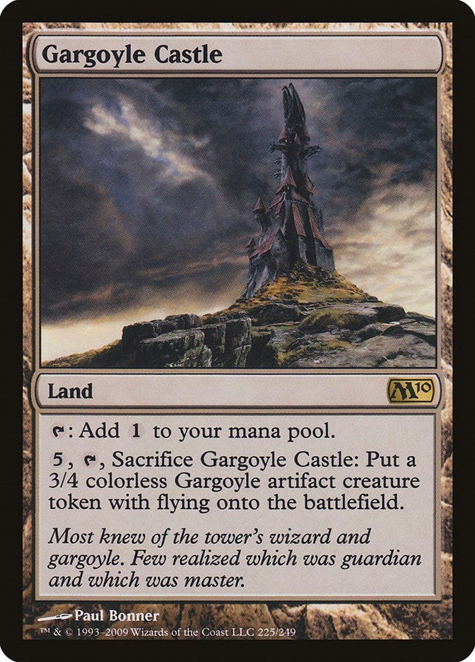 Gargoyle Castle (225) (Magic 2010 (M10))