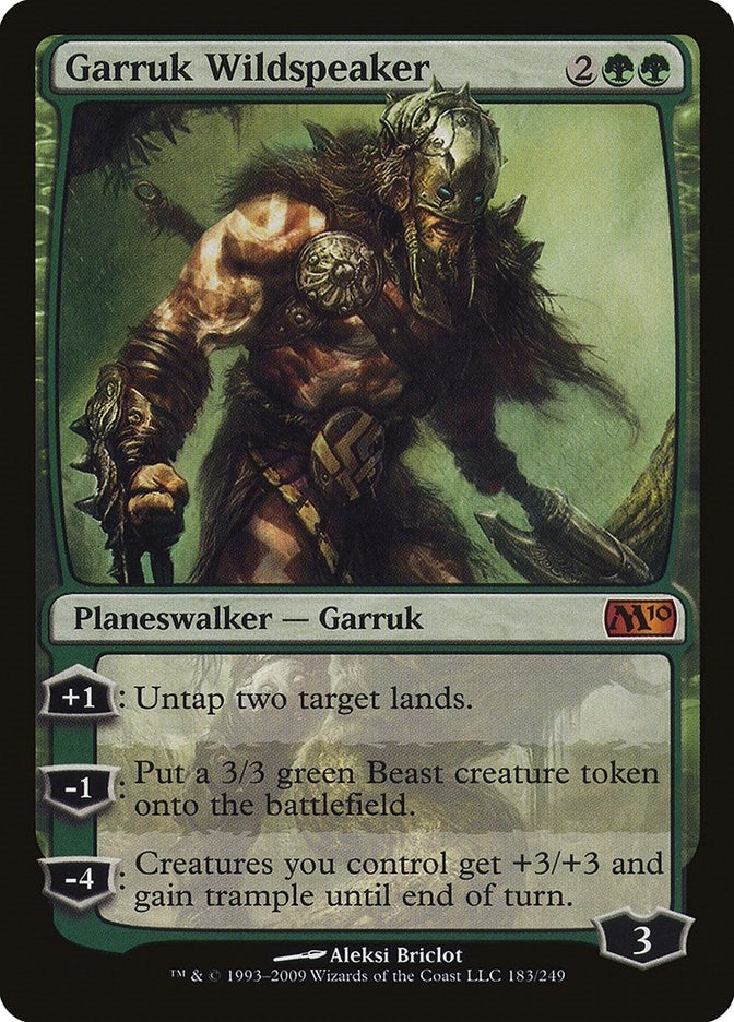 Garruk Wildspeaker (183) (Magic 2010 (M10))