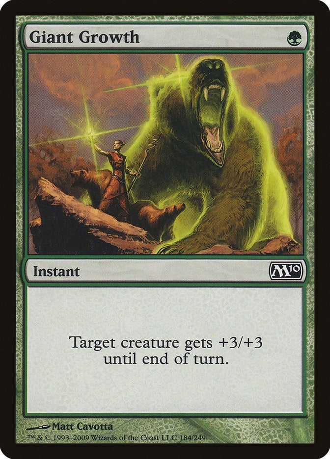 Giant Growth (184) (Magic 2010 (M10))