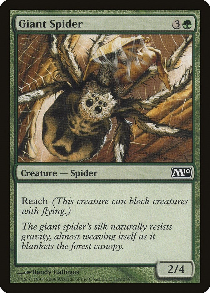 Giant Spider (185) (Magic 2010 (M10))