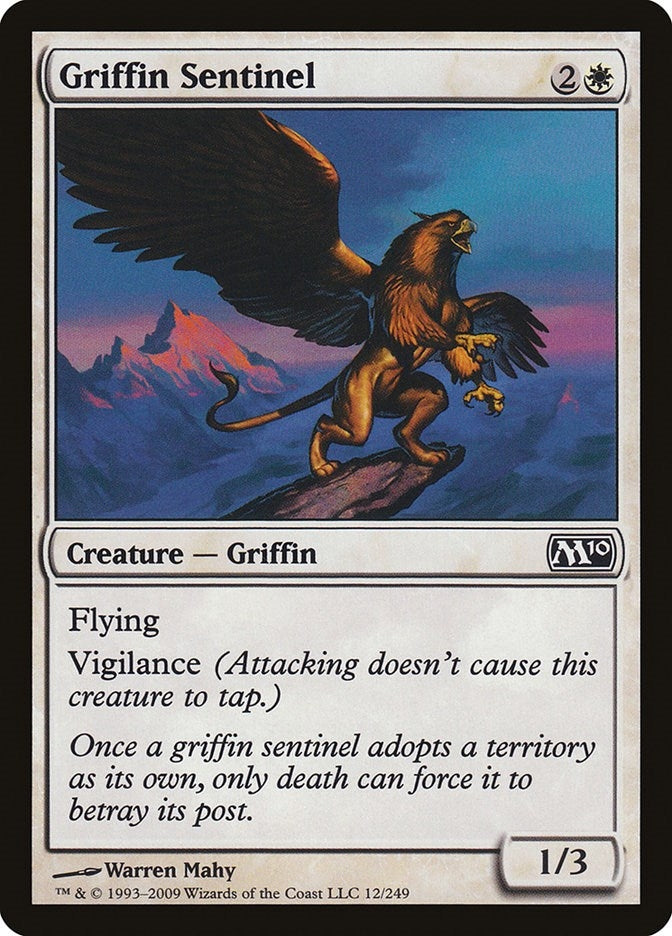 Griffin Sentinel (12) (Magic 2010 (M10))
