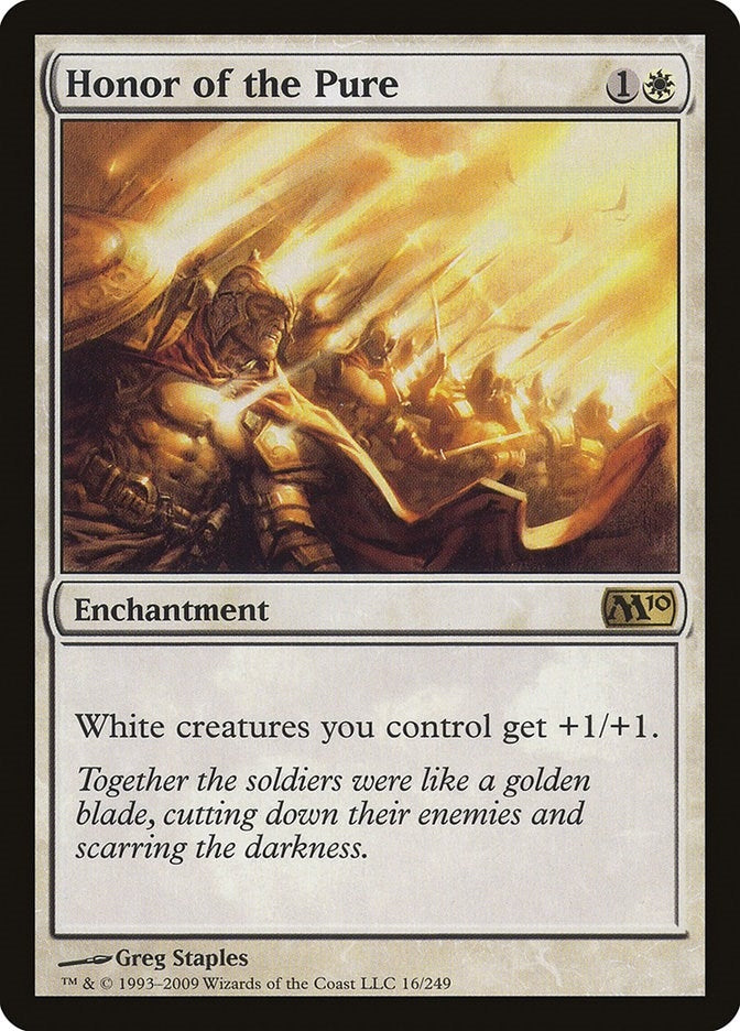 Honor of the Pure (16) (Magic 2010 (M10))