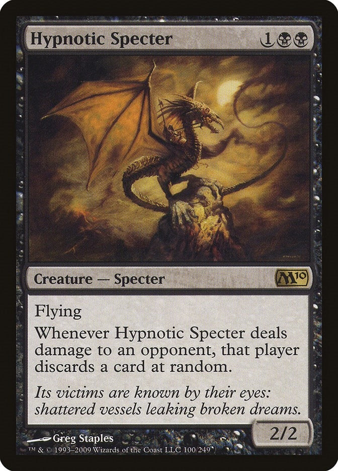 Hypnotic Specter (100) (Magic 2010 (M10))