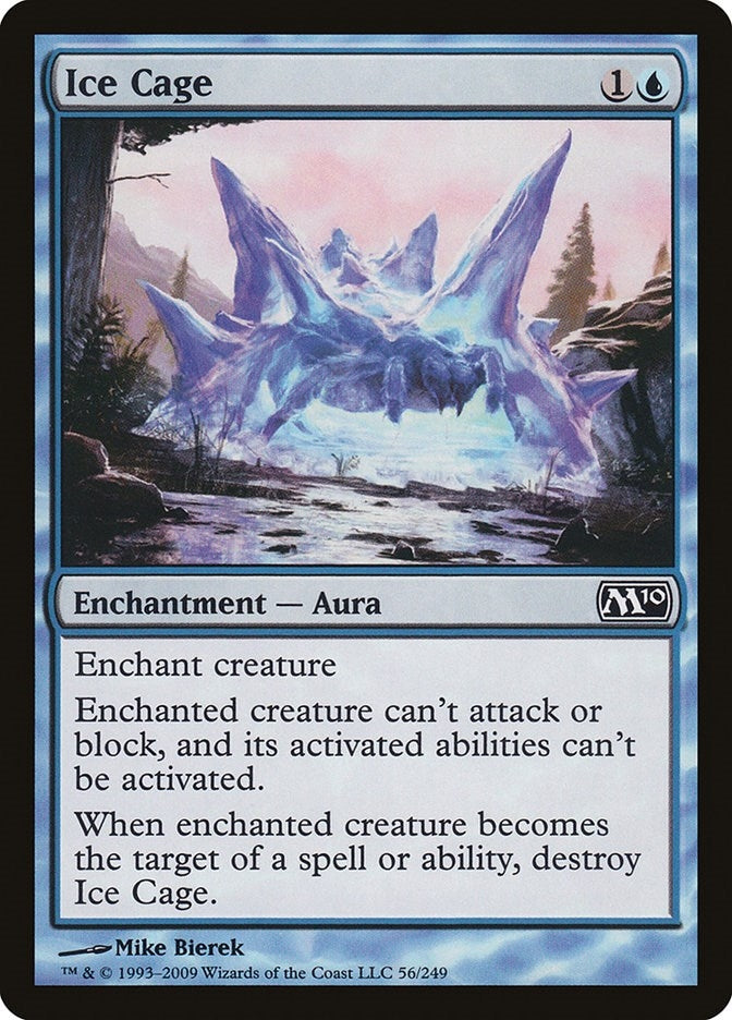 Ice Cage (56) (Magic 2010 (M10))