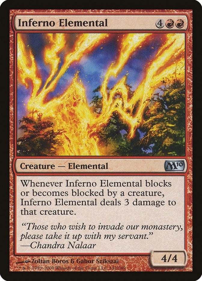Inferno Elemental (142) (Magic 2010 (M10))