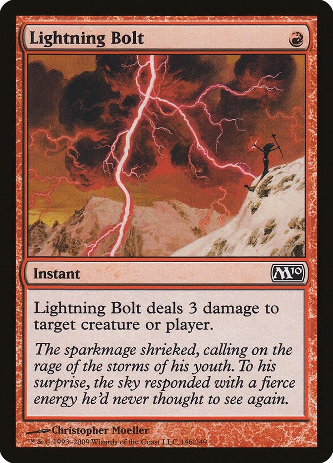 Lightning Bolt (146) (Magic 2010 (M10))